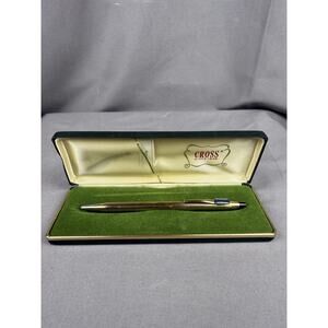 Vintage Cross 14K Gold Filled Ball Pen Advertising Monoject Medical Brand Pen